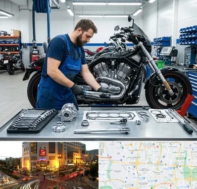 لوازم موتور سنگین در جنت آباد تهران 