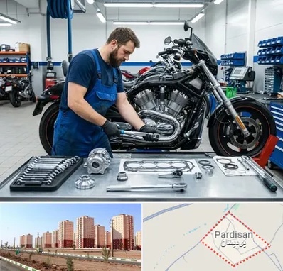 لوازم موتور سنگین در پردیسان قم 