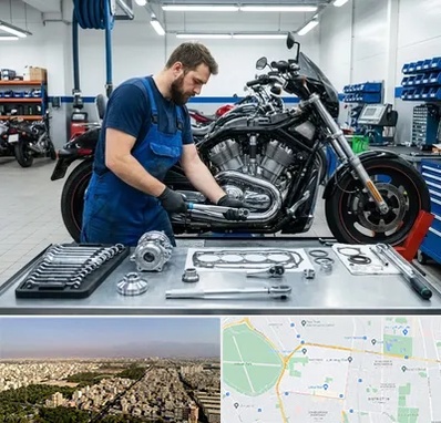 لوازم موتور سنگین در نازی آباد 