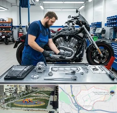 لوازم موتور سنگین در مرزداران تبریز