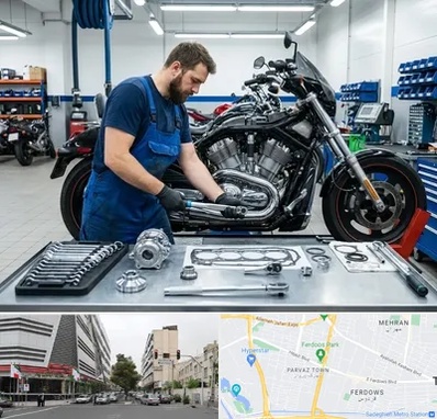 لوازم موتور سنگین در بلوار فردوس