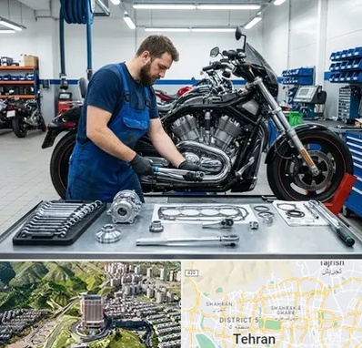 لوازم موتور سنگین در شمال تهران 