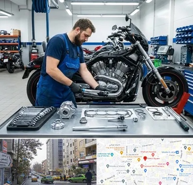 لوازم موتور سنگین در فاطمی 