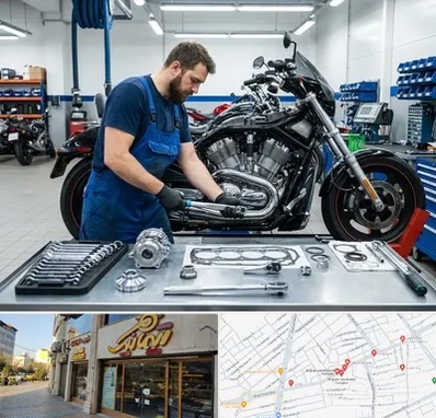 لوازم موتور سنگین در عطاران قم 