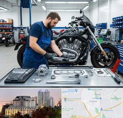 لوازم موتور سنگین در فرشته