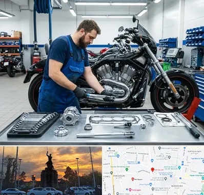 لوازم موتور سنگین در میدان حر