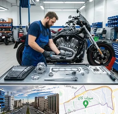 لوازم موتور سنگین در سعادت آباد