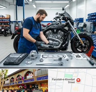 لوازم موتور سنگین در 15 خرداد 