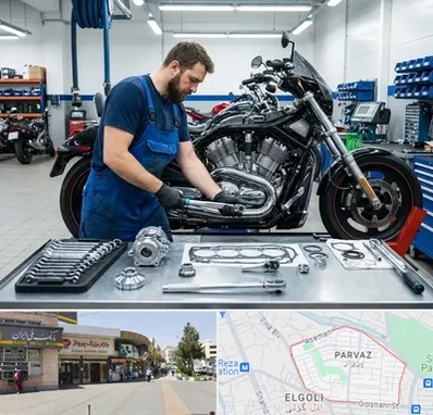 لوازم موتور سنگین در پرواز تبریز 