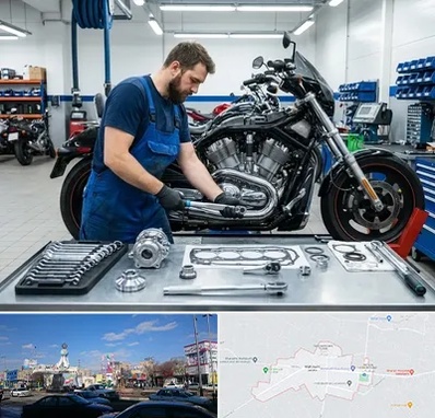 لوازم موتور سنگین در ماهدشت کرج 