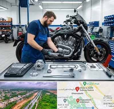لوازم موتور سنگین در قصرالدشت شیراز 
