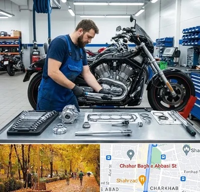 لوازم موتور سنگین در چهارباغ اصفهان 