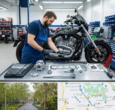 لوازم موتور سنگین در قدوسی غربی شیراز