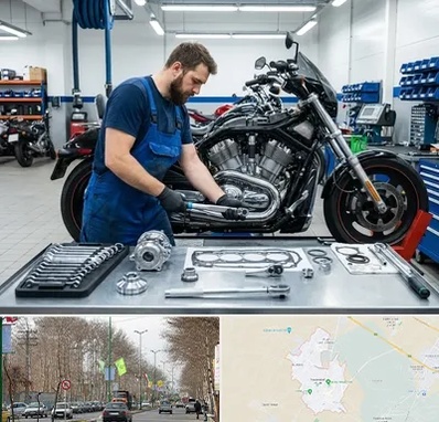 لوازم موتور سنگین در نظرآباد کرج 