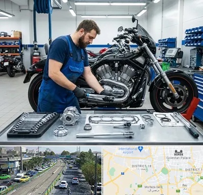 لوازم موتور سنگین در جنوب تهران 