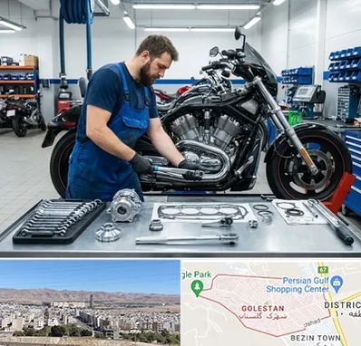 لوازم موتور سنگین در شهرک گلستان شیراز 