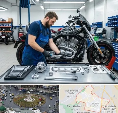 لوازم موتور سنگین در فردیس کرج 