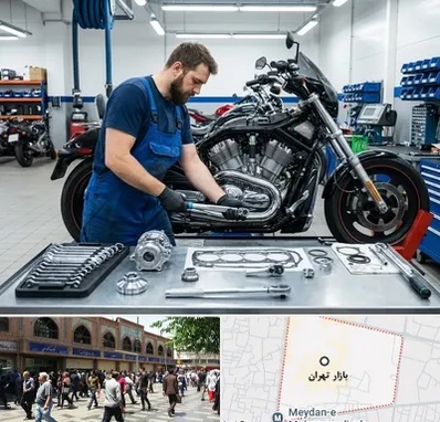 لوازم موتور سنگین در بازار تهران