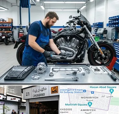 لوازم موتور سنگین در منیریه 