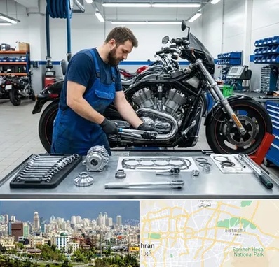 لوازم موتور سنگین در شرق تهران 