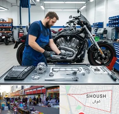 لوازم موتور سنگین در شوش