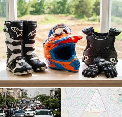 لوازم موتور کراس در سیدی مشهد 