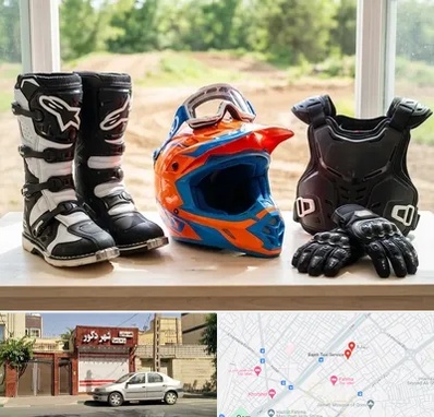 لوازم موتور کراس در باجک قم 