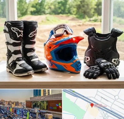 لوازم موتور کراس در لاله پارک تبریز 