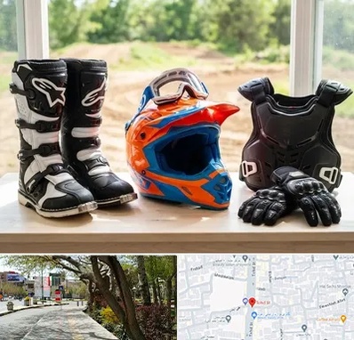 لوازم موتور کراس در خیابان توحید اصفهان 