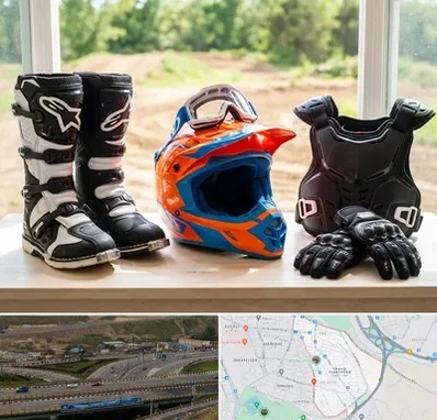 لوازم موتور کراس در یاغچیان تبریز 