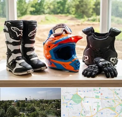 لوازم موتور کراس در منطقه 16 تهران