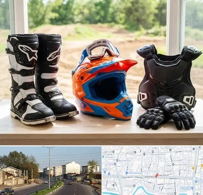 لوازم موتور کراس در ضیابری رشت