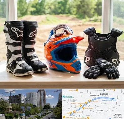 لوازم موتور کراس در اندرزگو