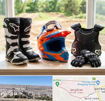 لوازم موتور کراس در شهرک گلستان شیراز 