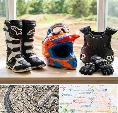 لوازم موتور کراس در شهرک غرب مشهد