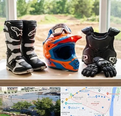 لوازم موتور کراس در گلستان اهواز 