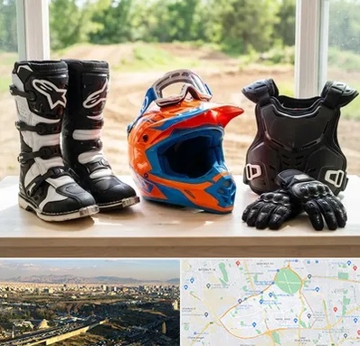 لوازم موتور کراس در منطقه 19 تهران 