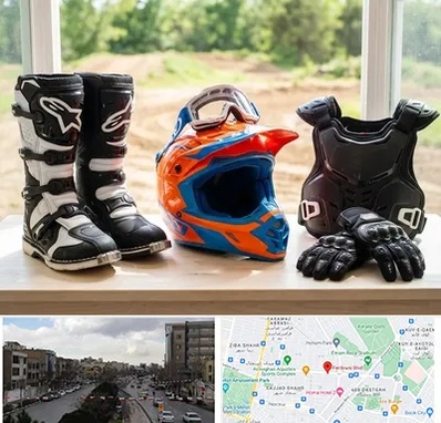 لوازم موتور کراس در بلوار فردوسی مشهد 