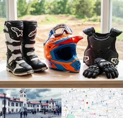 لوازم موتور کراس در میدان شهرداری رشت 