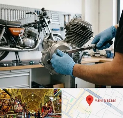 لوازم موتور بنلی در بازار وکیل شیراز