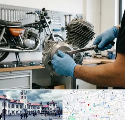 لوازم موتور بنلی در میدان شهرداری رشت 