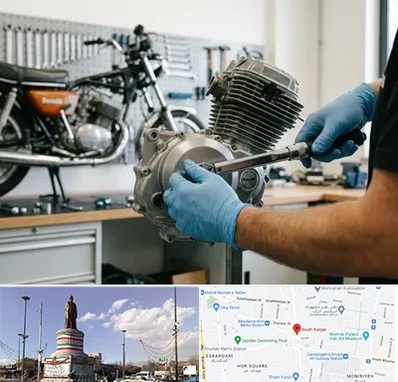 لوازم موتور بنلی در کارگر جنوبی 