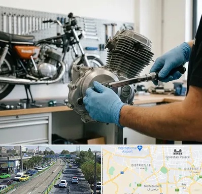 لوازم موتور بنلی در جنوب تهران 