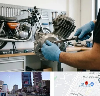 لوازم موتور بنلی در چهارراه طالقانی کرج 