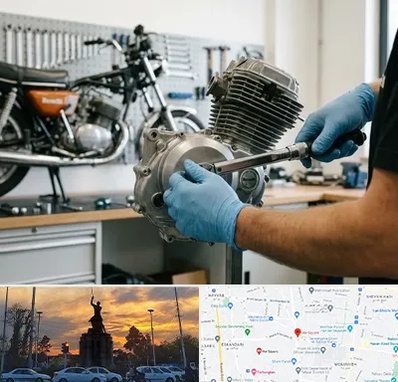 لوازم موتور بنلی در میدان حر