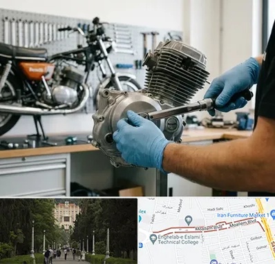 لوازم موتور بنلی در بلوار معلم رشت 