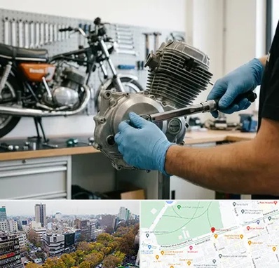 لوازم موتور بنلی در بلوار کشاورز 