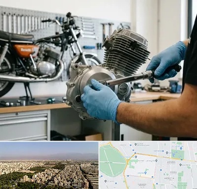 لوازم موتور بنلی در نازی آباد 