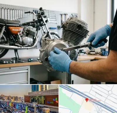 لوازم موتور بنلی در لاله پارک تبریز 