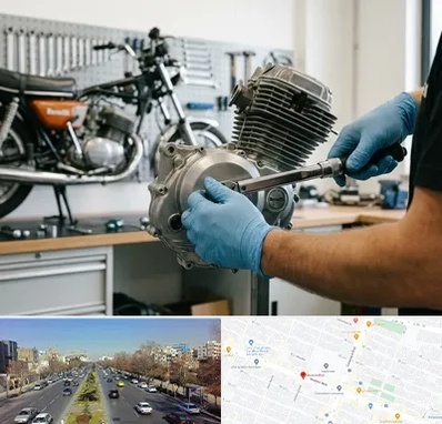 لوازم موتور بنلی در بلوار معلم مشهد 